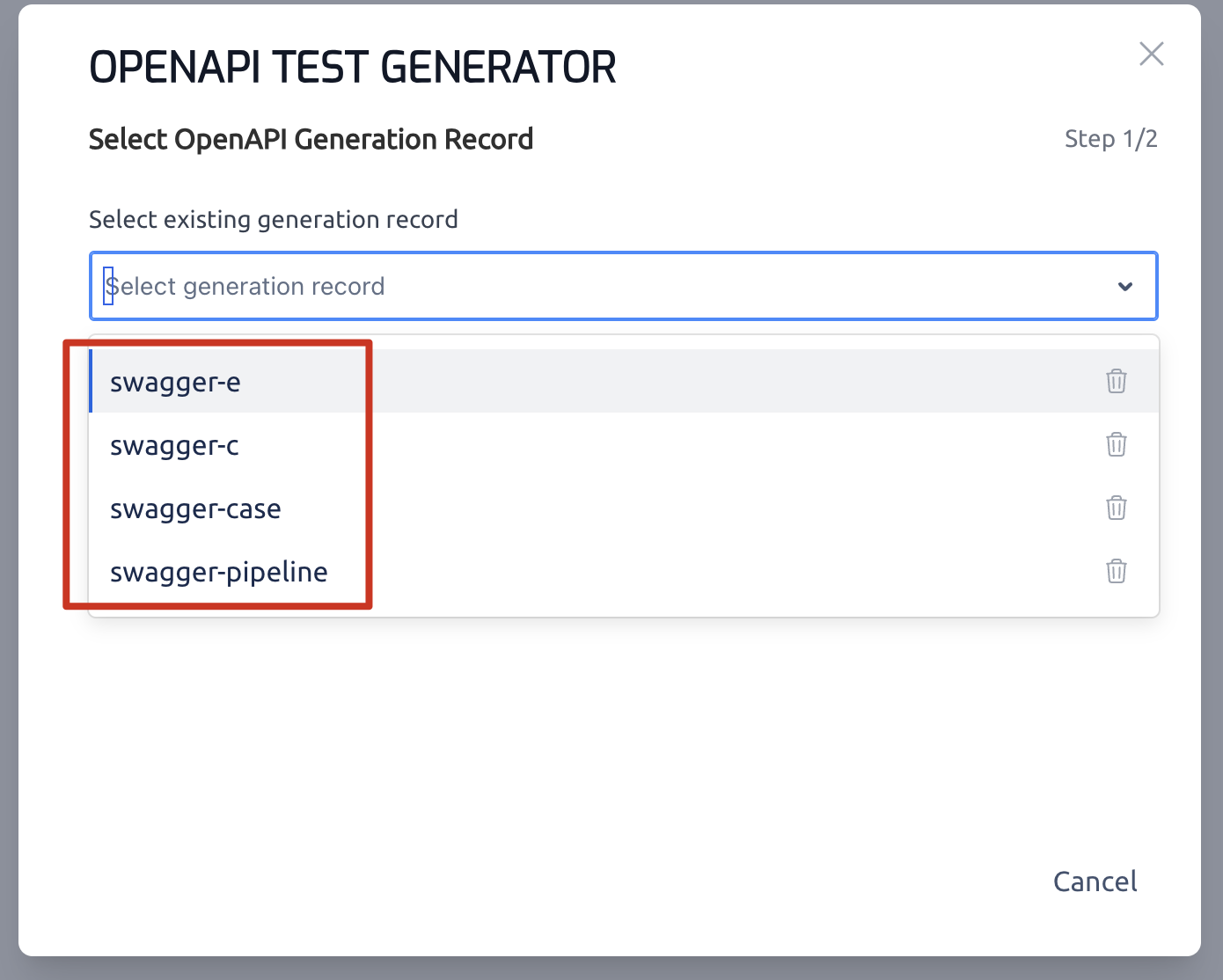 Generating Test Scripts by OpenAPI Test Generator - Testany Documentation