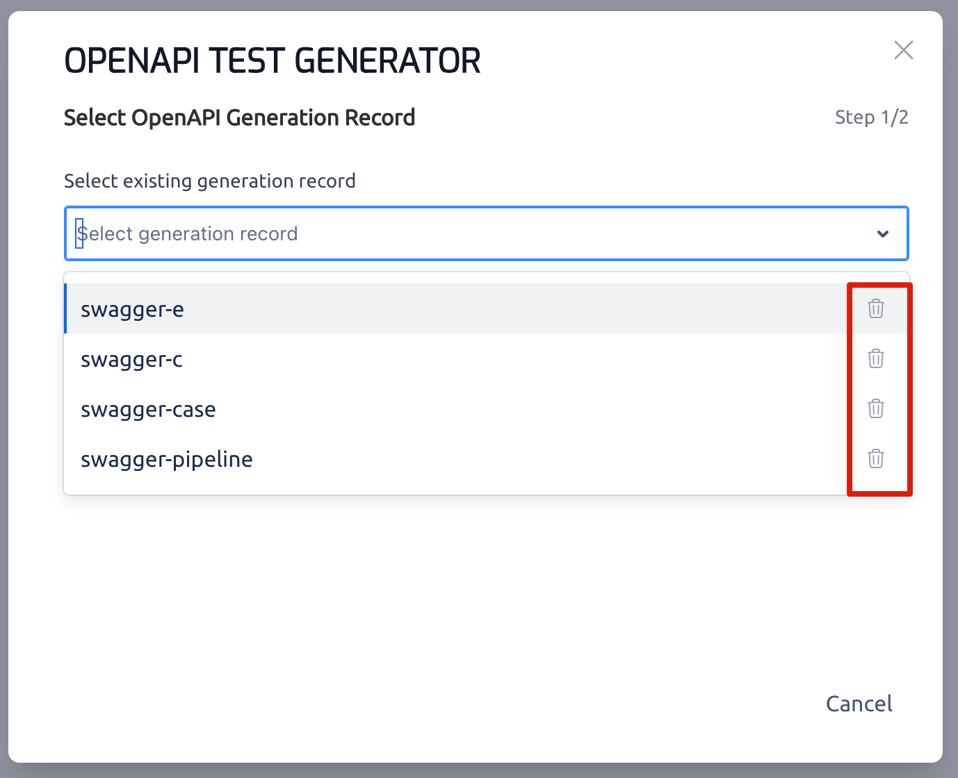 Generating Test Scripts by OpenAPI Test Generator - Testany Documentation